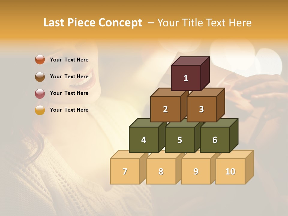 Beautiful Female Fairy PowerPoint Template