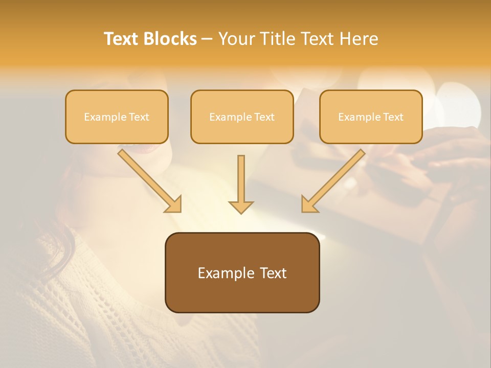 Beautiful Female Fairy PowerPoint Template