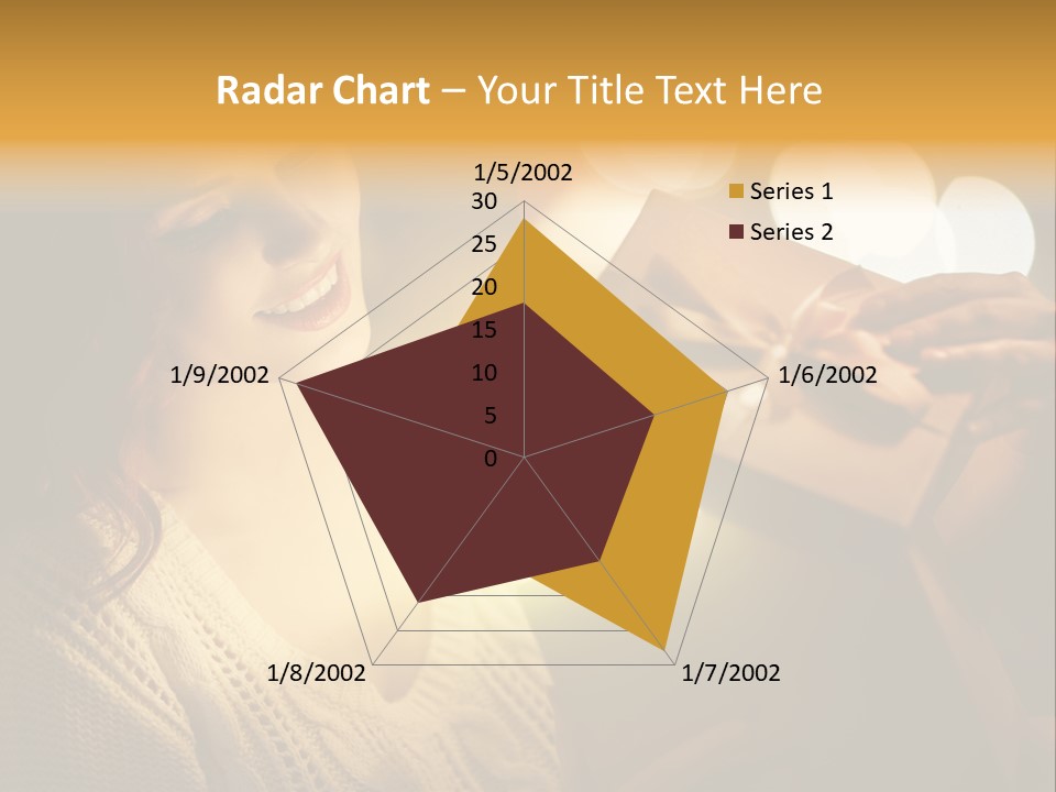 Beautiful Female Fairy PowerPoint Template