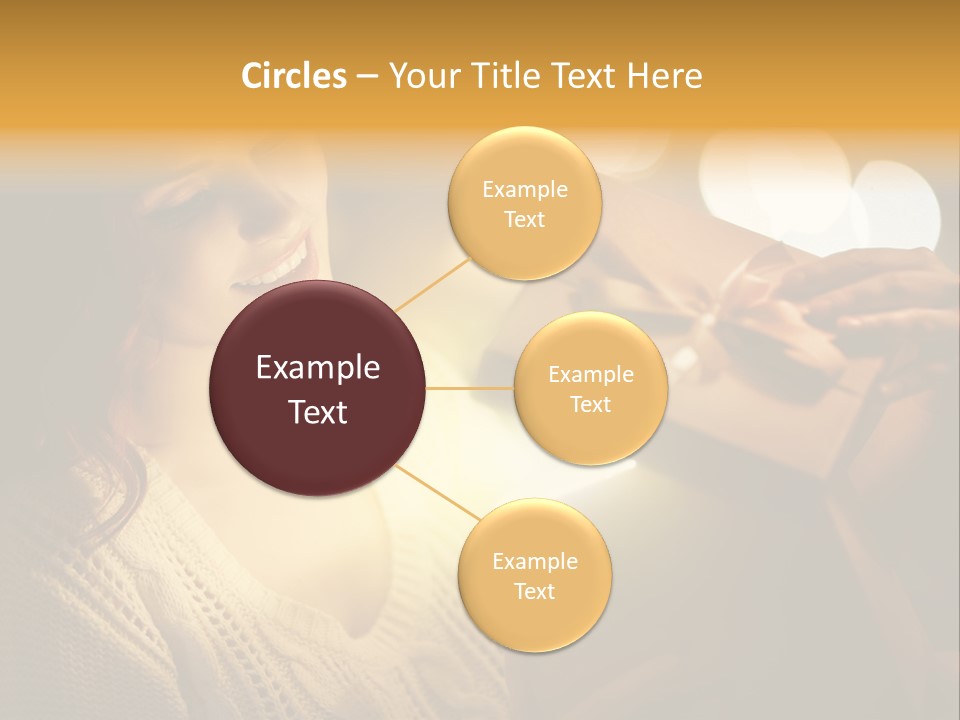 Beautiful Female Fairy PowerPoint Template