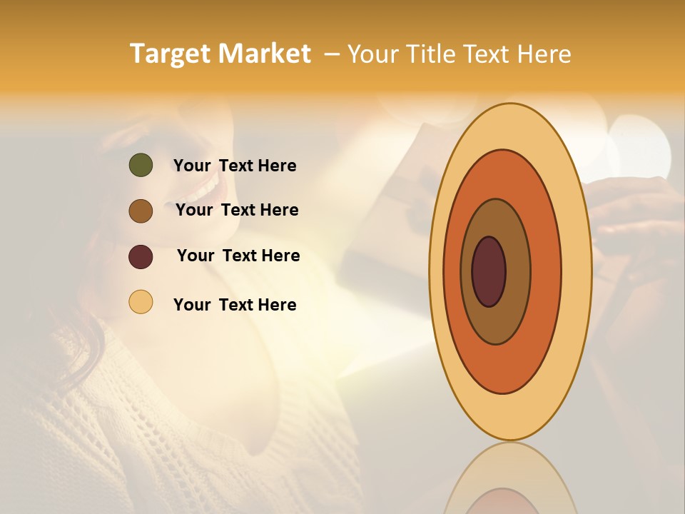 Beautiful Female Fairy PowerPoint Template