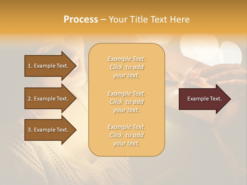 Beautiful Female Fairy PowerPoint Template