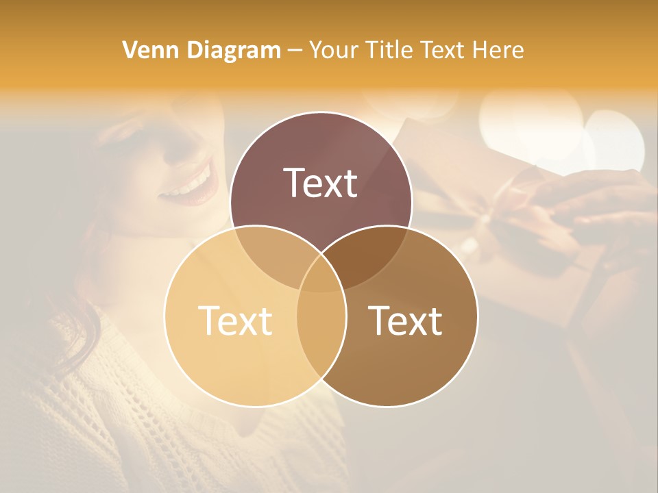 Beautiful Female Fairy PowerPoint Template