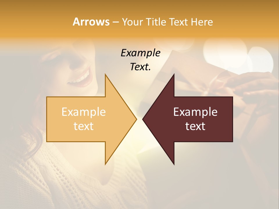 Beautiful Female Fairy PowerPoint Template