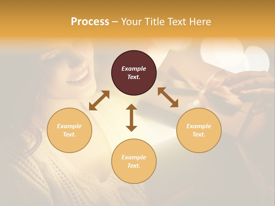 Beautiful Female Fairy PowerPoint Template