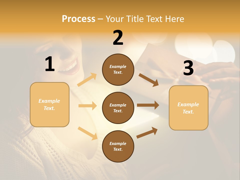 Beautiful Female Fairy PowerPoint Template