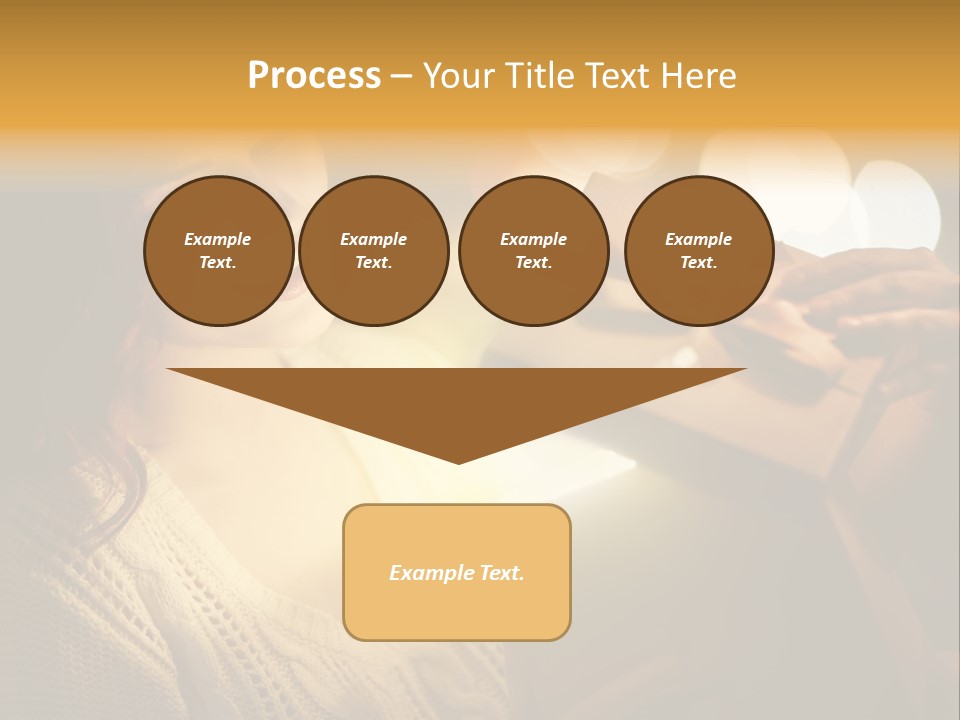 Beautiful Female Fairy PowerPoint Template