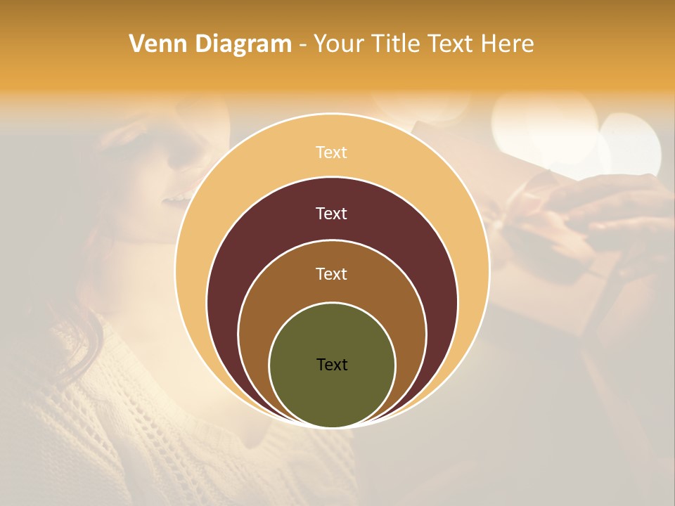 Beautiful Female Fairy PowerPoint Template