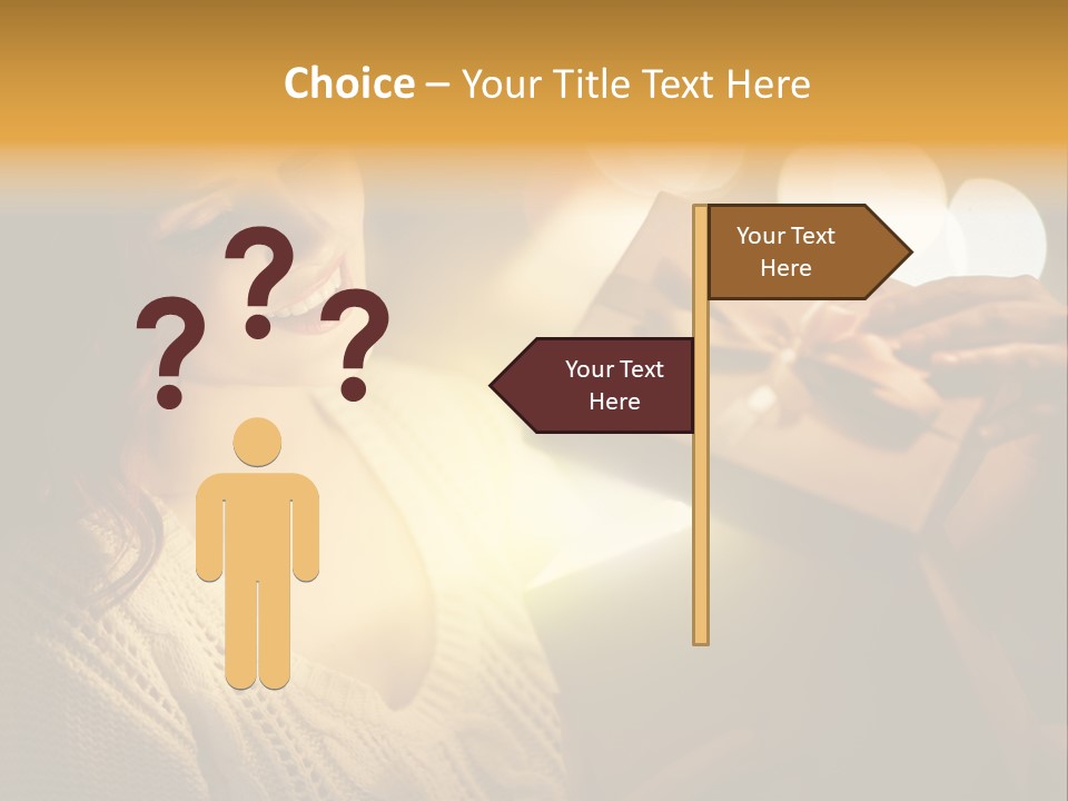 Beautiful Female Fairy PowerPoint Template