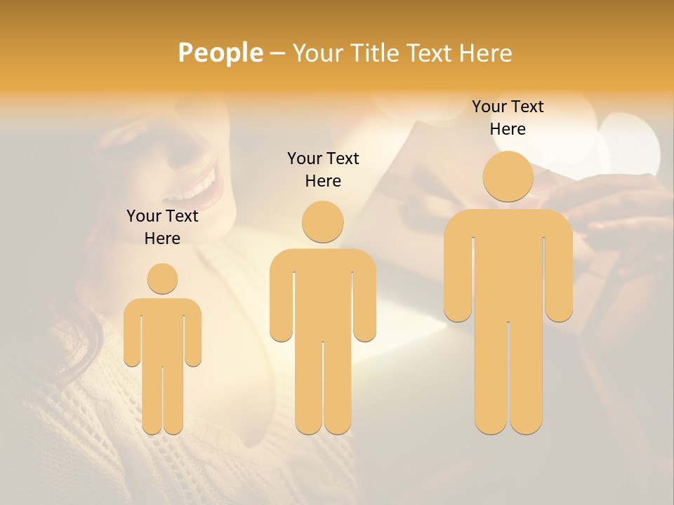 Beautiful Female Fairy PowerPoint Template