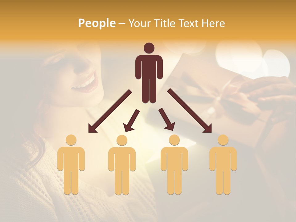 Beautiful Female Fairy PowerPoint Template