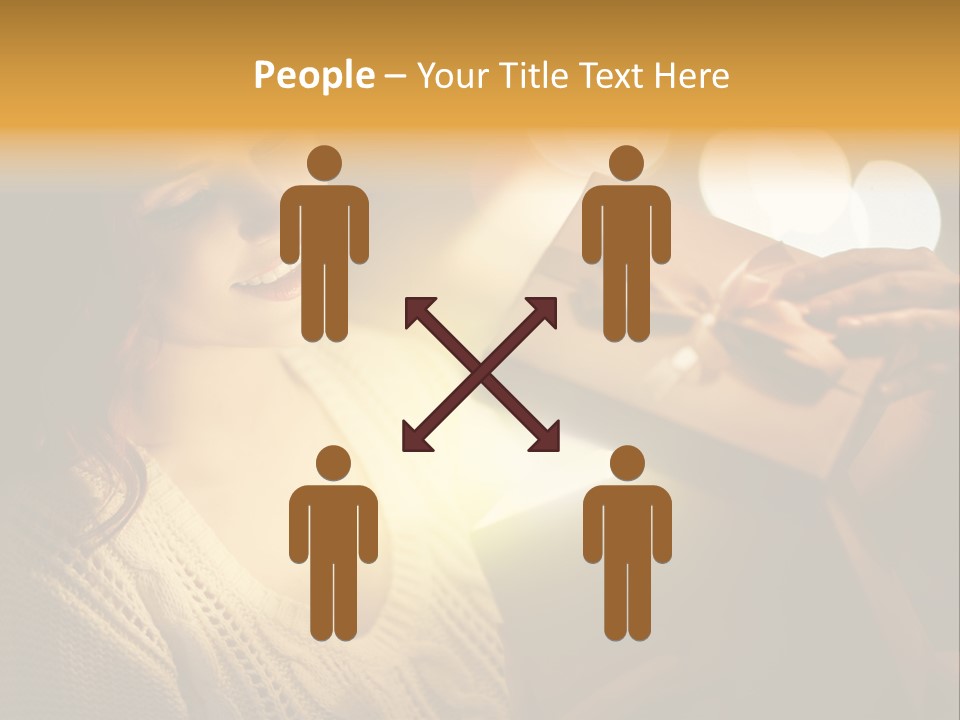 Beautiful Female Fairy PowerPoint Template