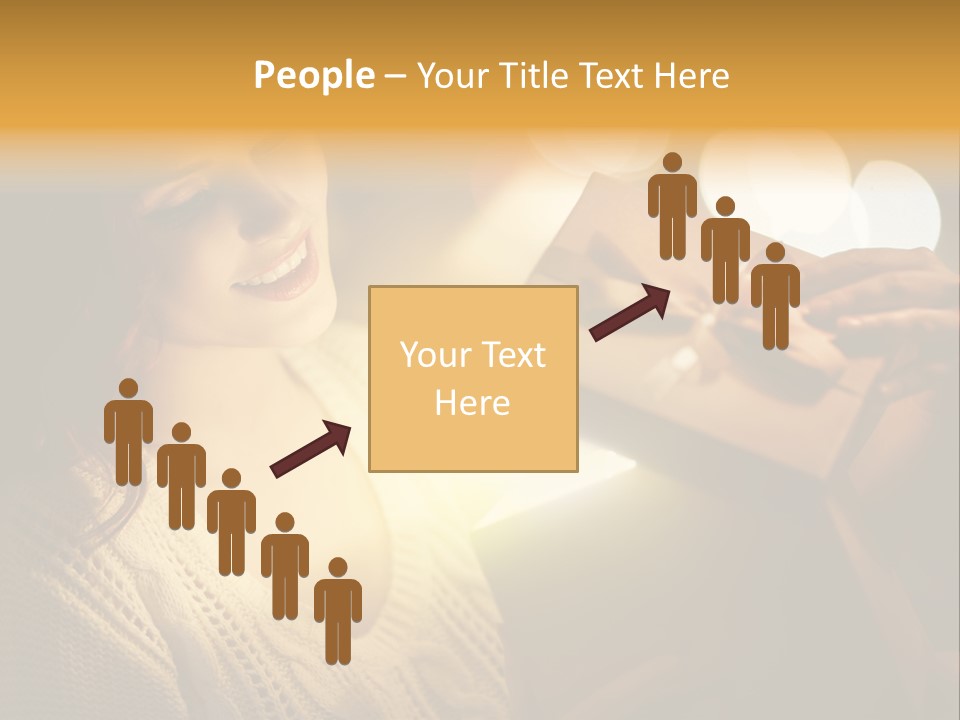 Beautiful Female Fairy PowerPoint Template