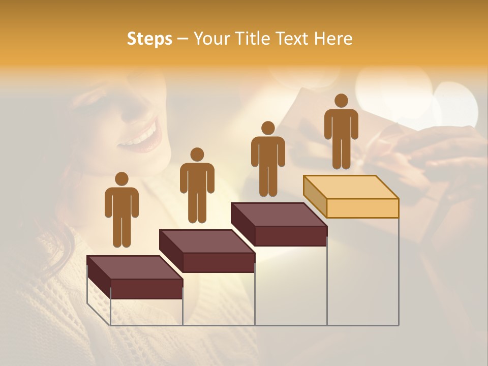 Beautiful Female Fairy PowerPoint Template