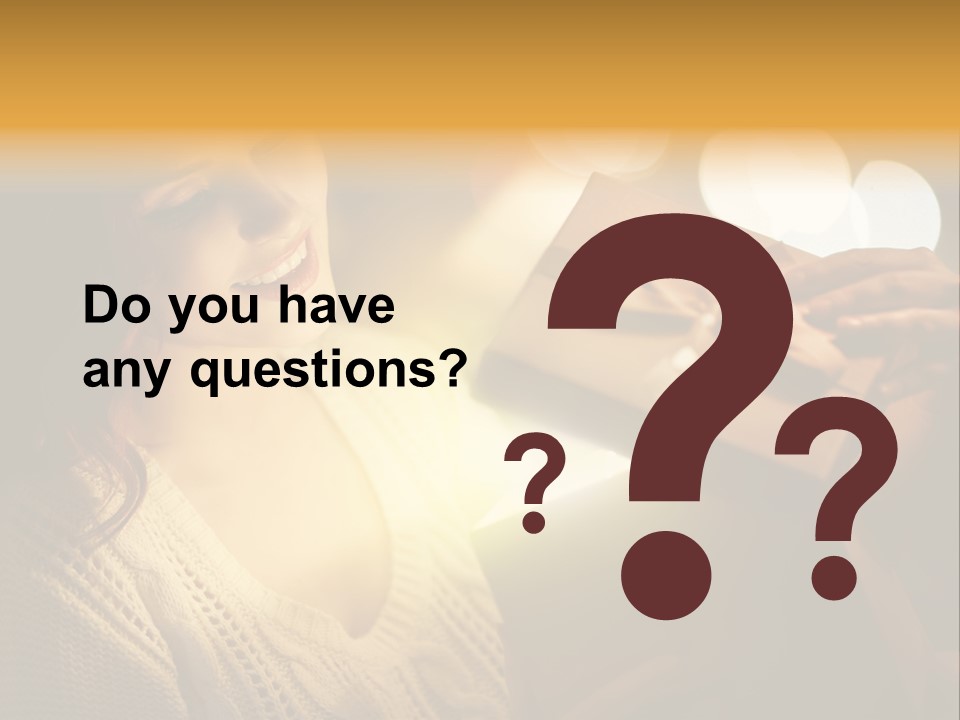 Beautiful Female Fairy PowerPoint Template