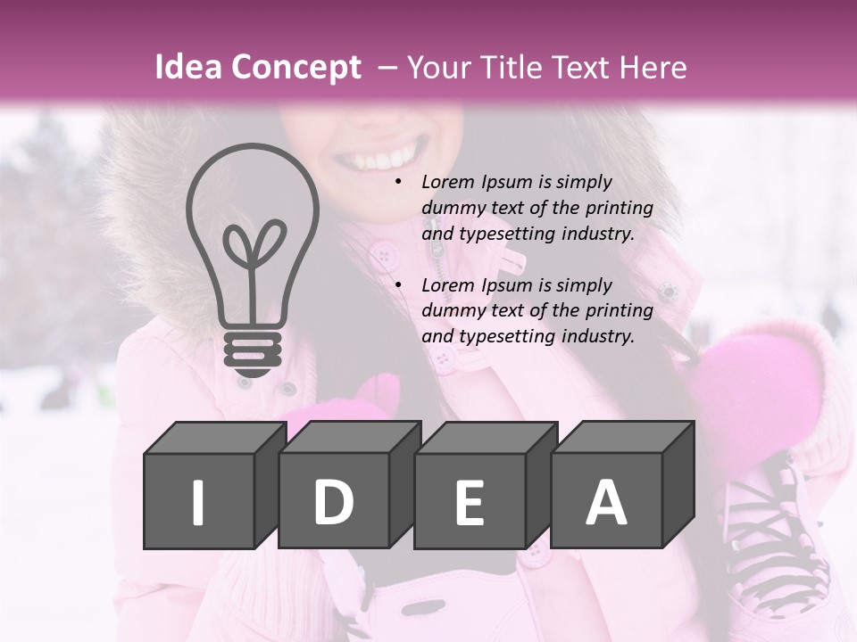 Sunset Future Right PowerPoint Template