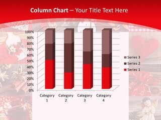 Weihnachtsschmuck Weihnachtsengel Rote PowerPoint Template