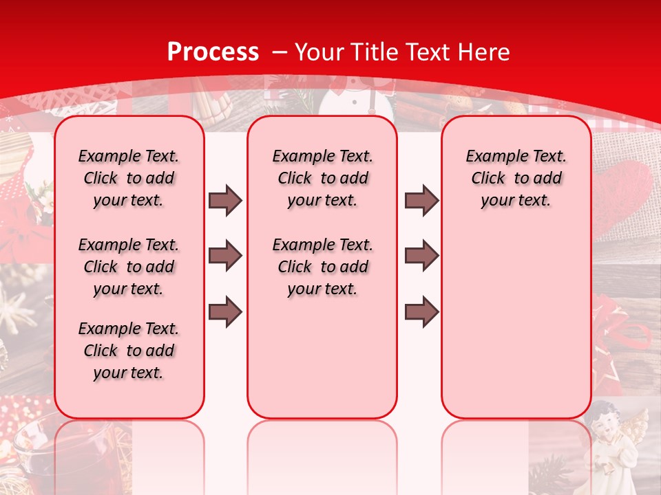 Weihnachtsschmuck Weihnachtsengel Rote PowerPoint Template