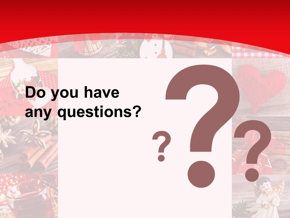 Weihnachtsschmuck Weihnachtsengel Rote PowerPoint Template