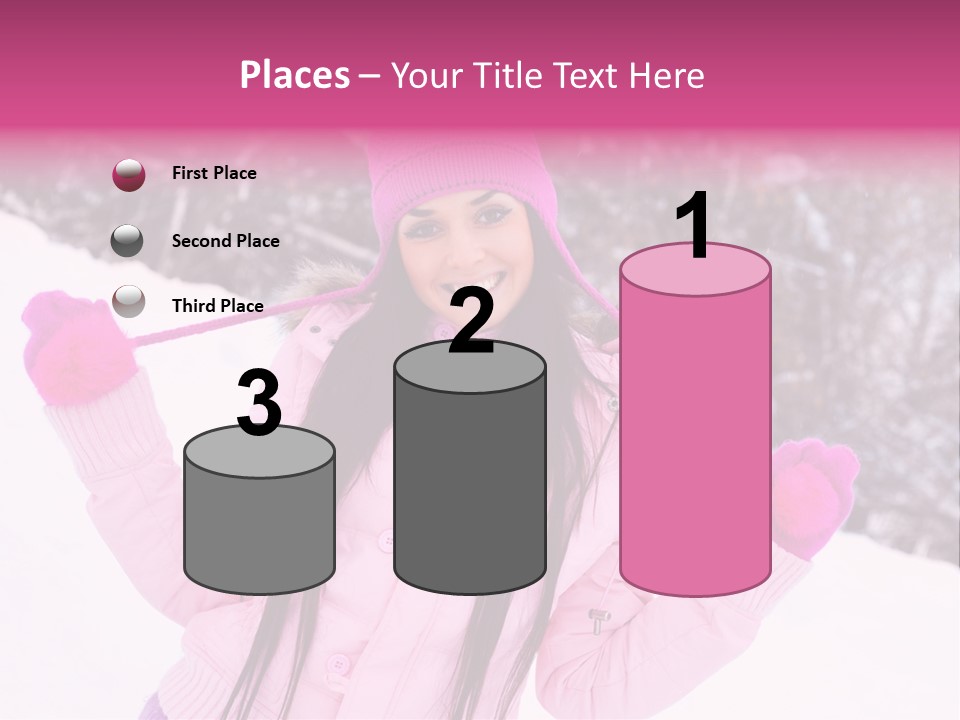 Cheerful Happiness Slim PowerPoint Template