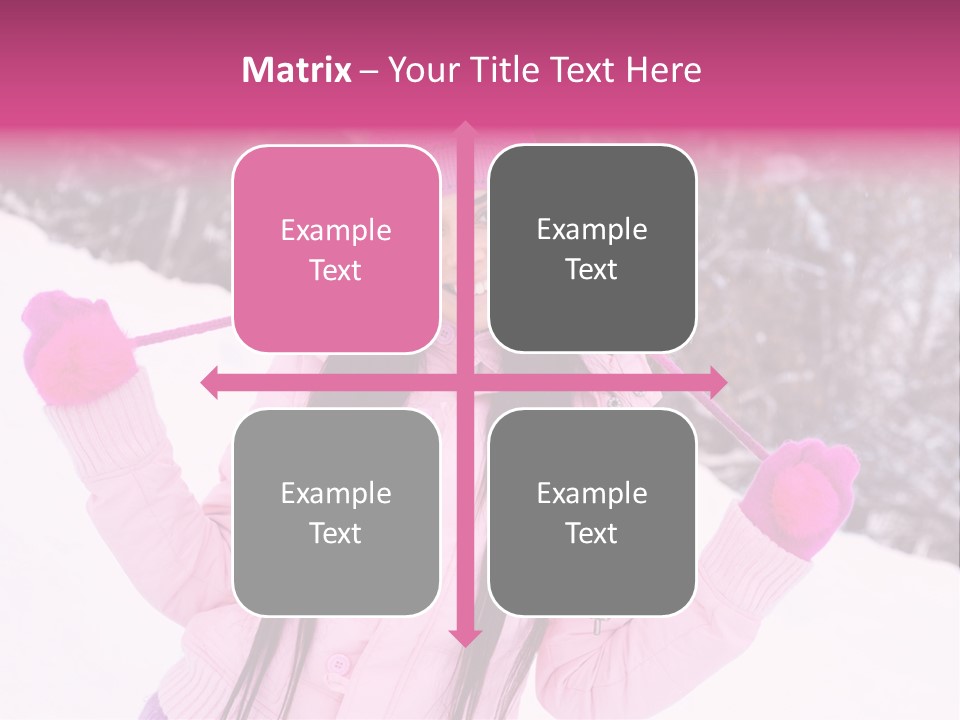 Cheerful Happiness Slim PowerPoint Template