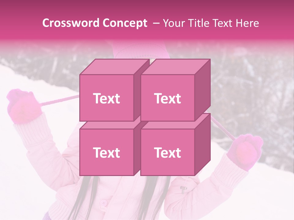 Cheerful Happiness Slim PowerPoint Template