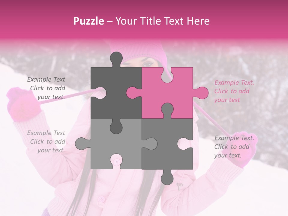 Cheerful Happiness Slim PowerPoint Template