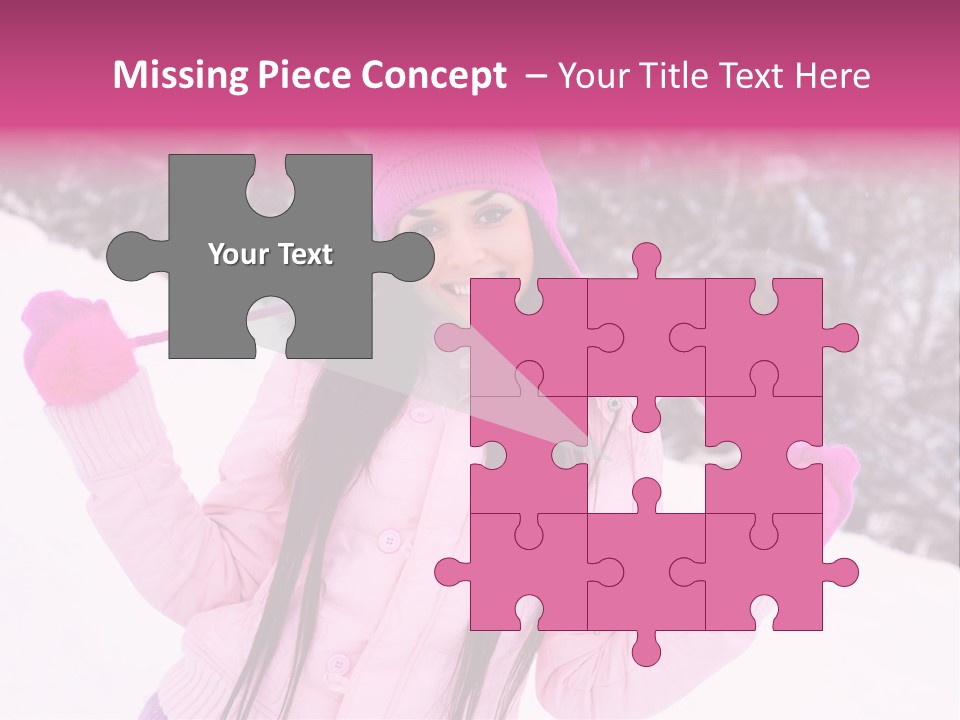 Cheerful Happiness Slim PowerPoint Template