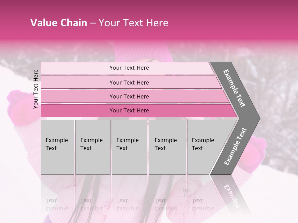 Cheerful Happiness Slim PowerPoint Template