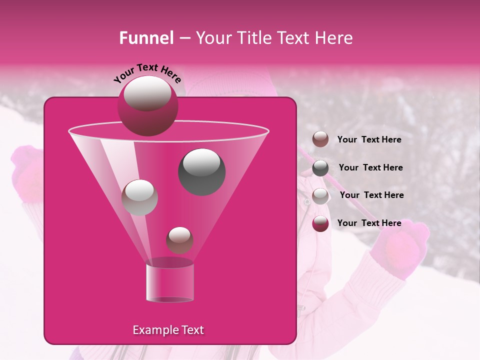 Cheerful Happiness Slim PowerPoint Template