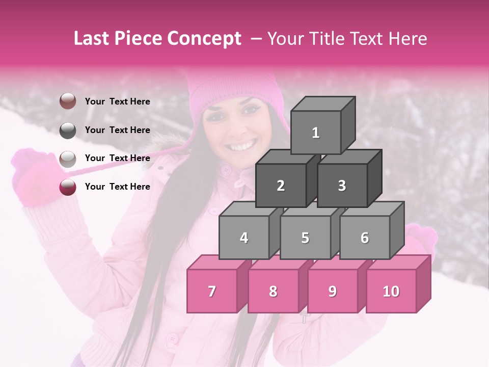 Cheerful Happiness Slim PowerPoint Template