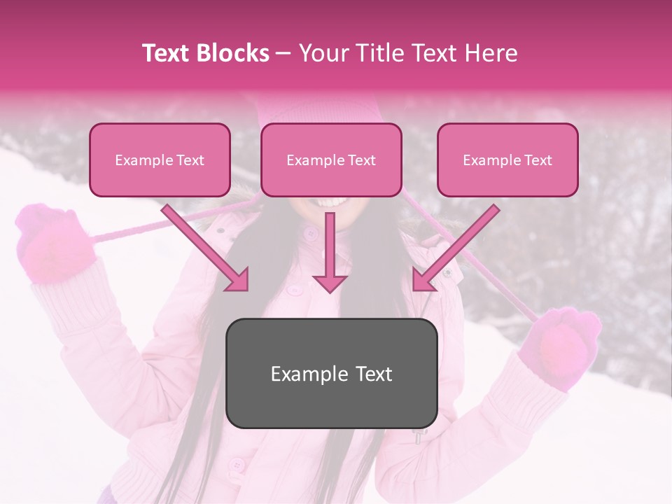 Cheerful Happiness Slim PowerPoint Template