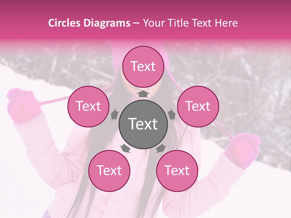 Cheerful Happiness Slim PowerPoint Template