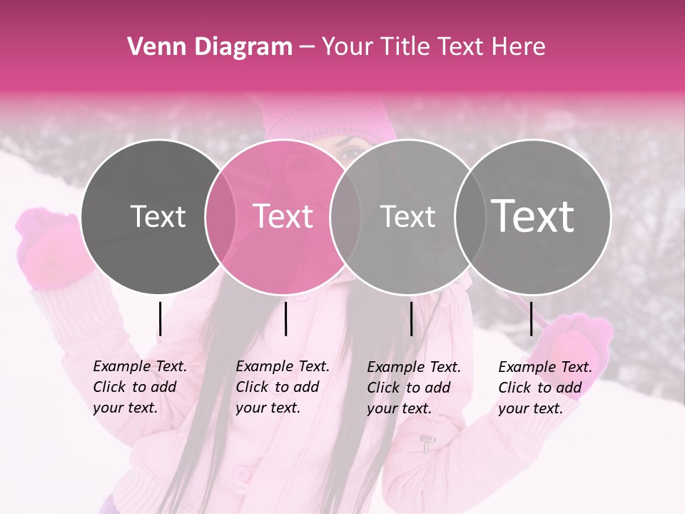 Cheerful Happiness Slim PowerPoint Template