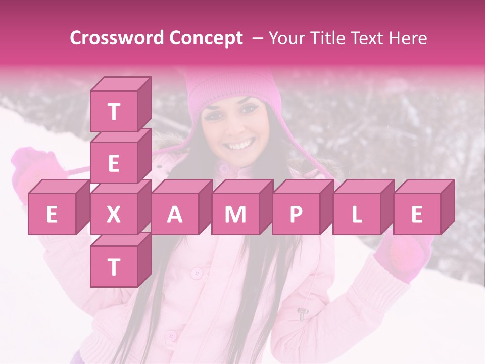 Cheerful Happiness Slim PowerPoint Template