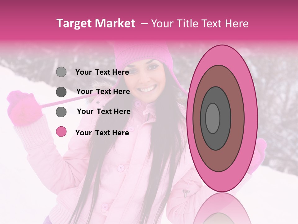 Cheerful Happiness Slim PowerPoint Template