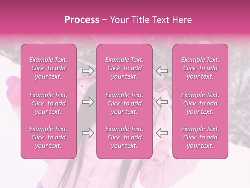 Cheerful Happiness Slim PowerPoint Template