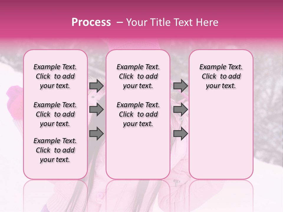 Cheerful Happiness Slim PowerPoint Template