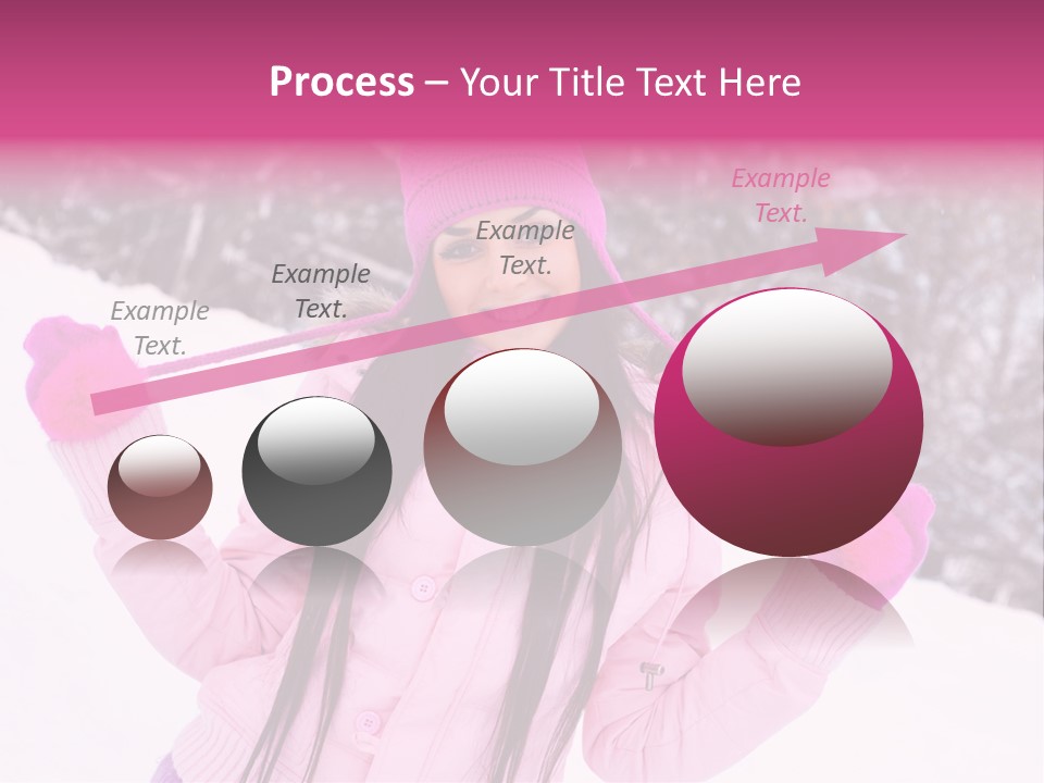 Cheerful Happiness Slim PowerPoint Template