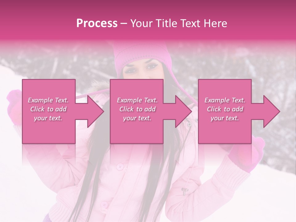 Cheerful Happiness Slim PowerPoint Template