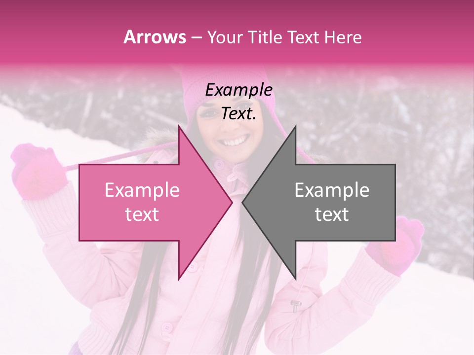 Cheerful Happiness Slim PowerPoint Template