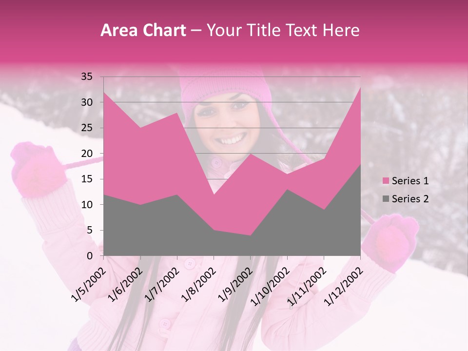 Cheerful Happiness Slim PowerPoint Template