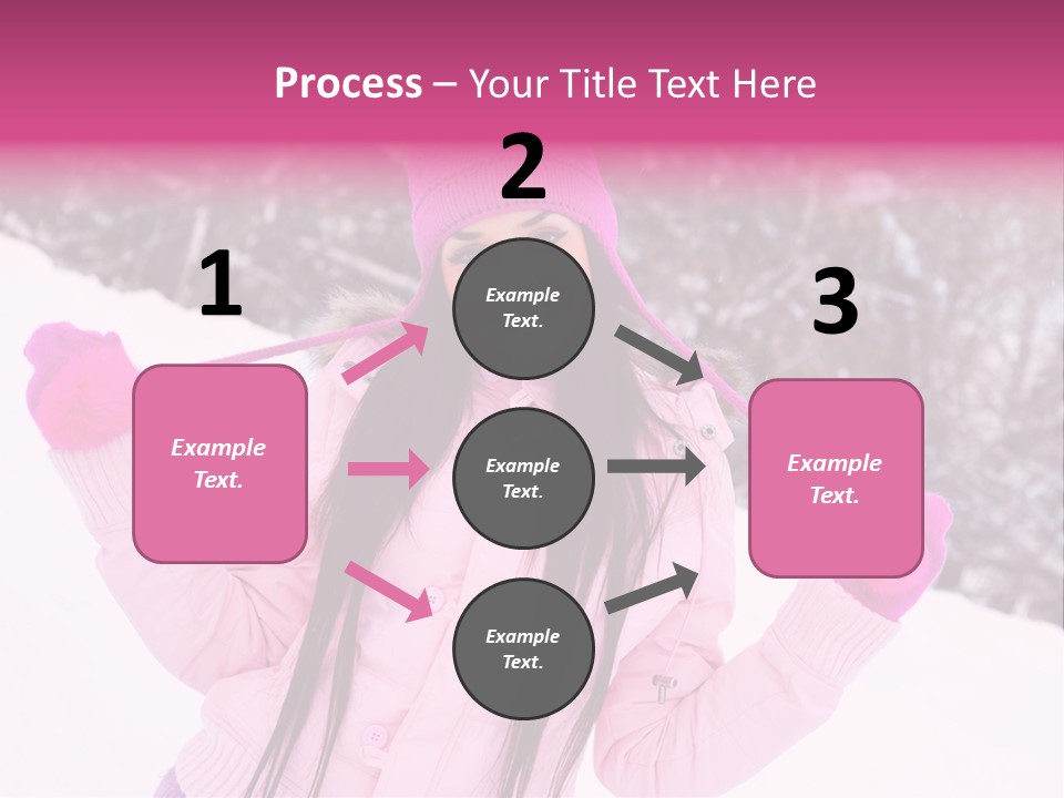 Cheerful Happiness Slim PowerPoint Template