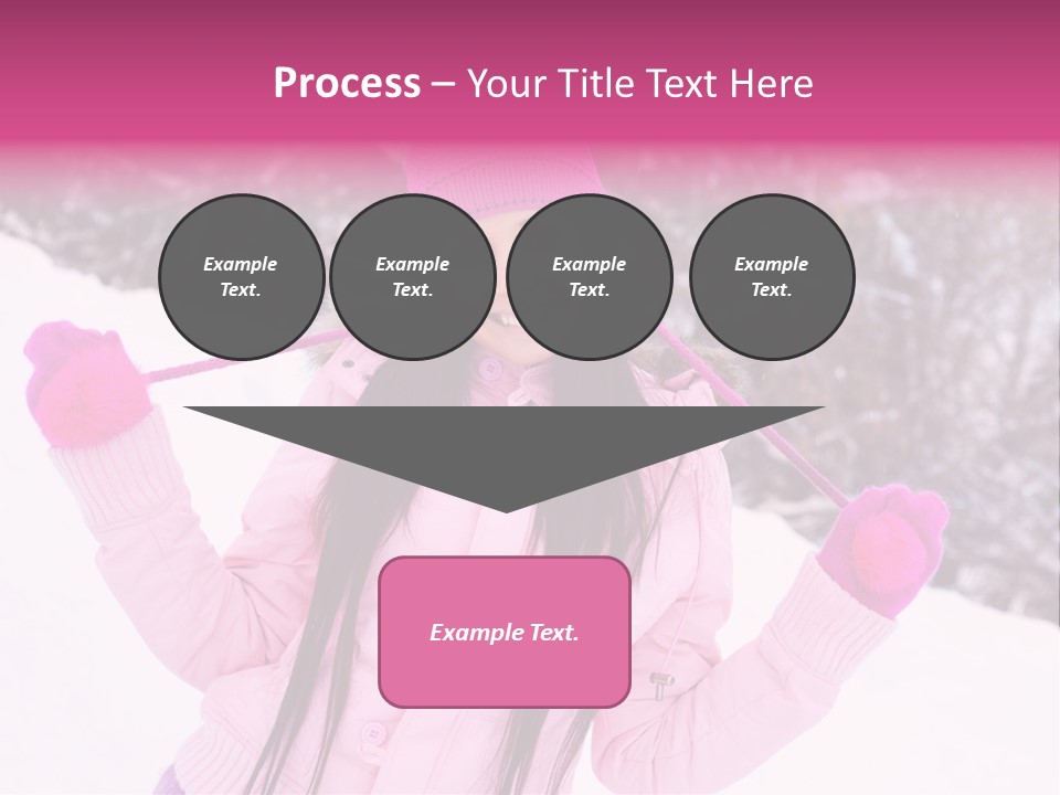 Cheerful Happiness Slim PowerPoint Template