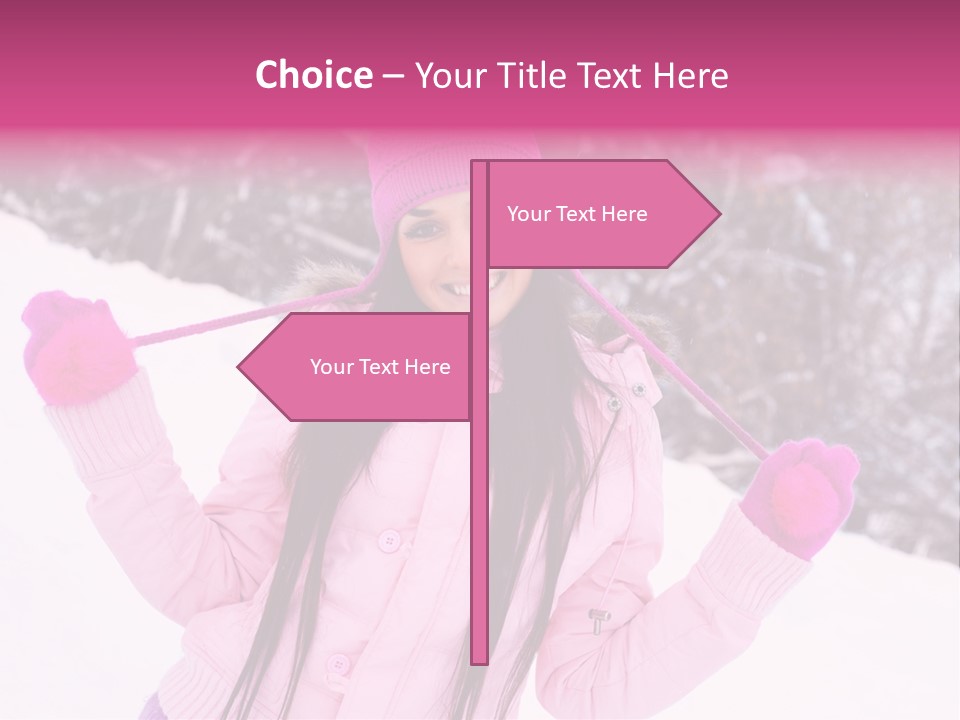 Cheerful Happiness Slim PowerPoint Template