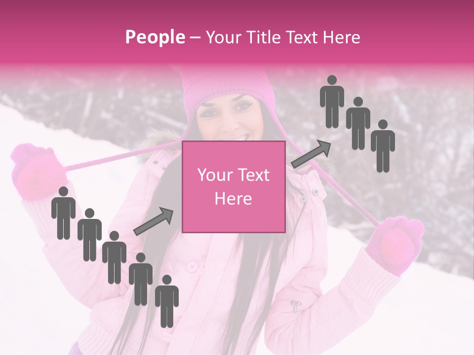 Cheerful Happiness Slim PowerPoint Template