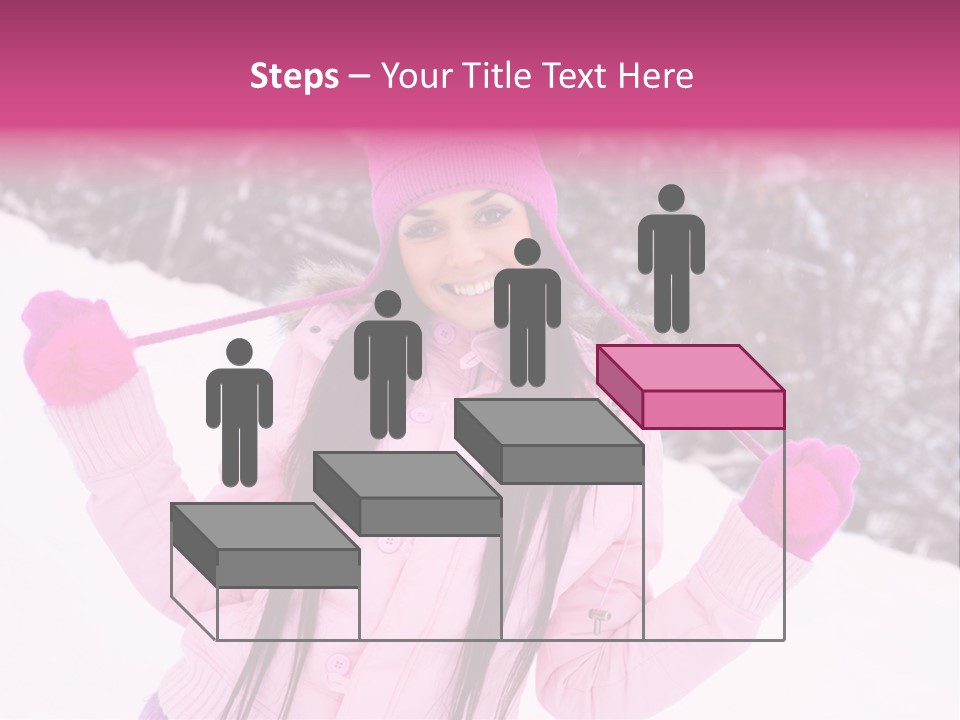 Cheerful Happiness Slim PowerPoint Template