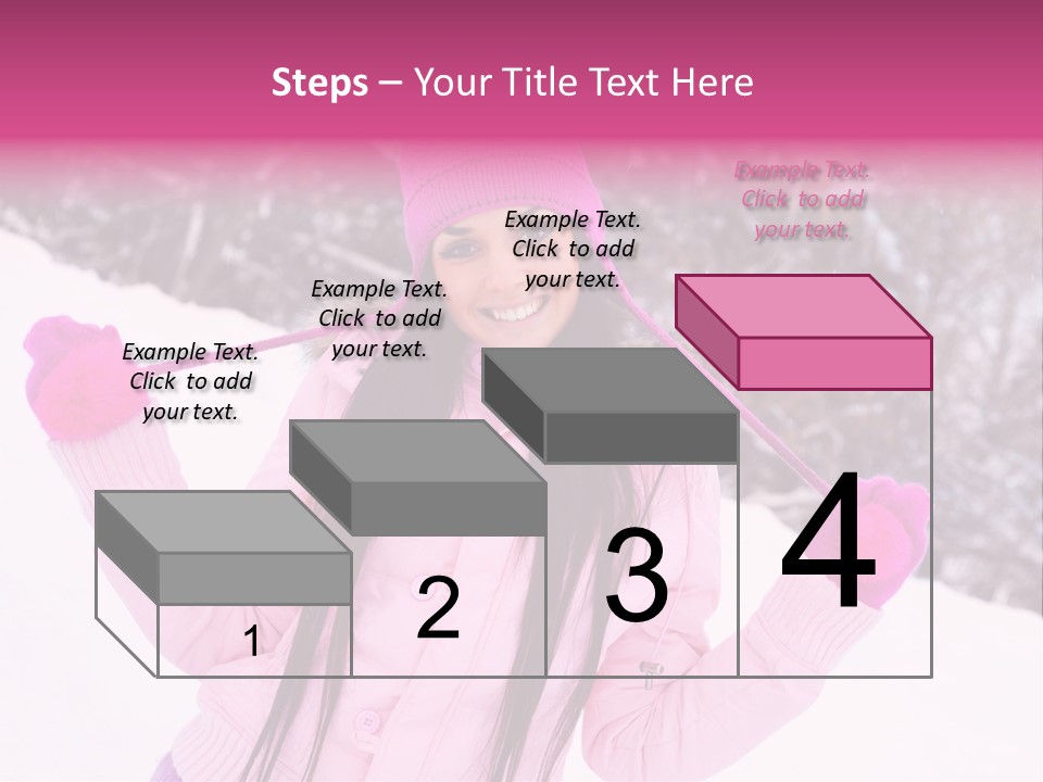 Cheerful Happiness Slim PowerPoint Template
