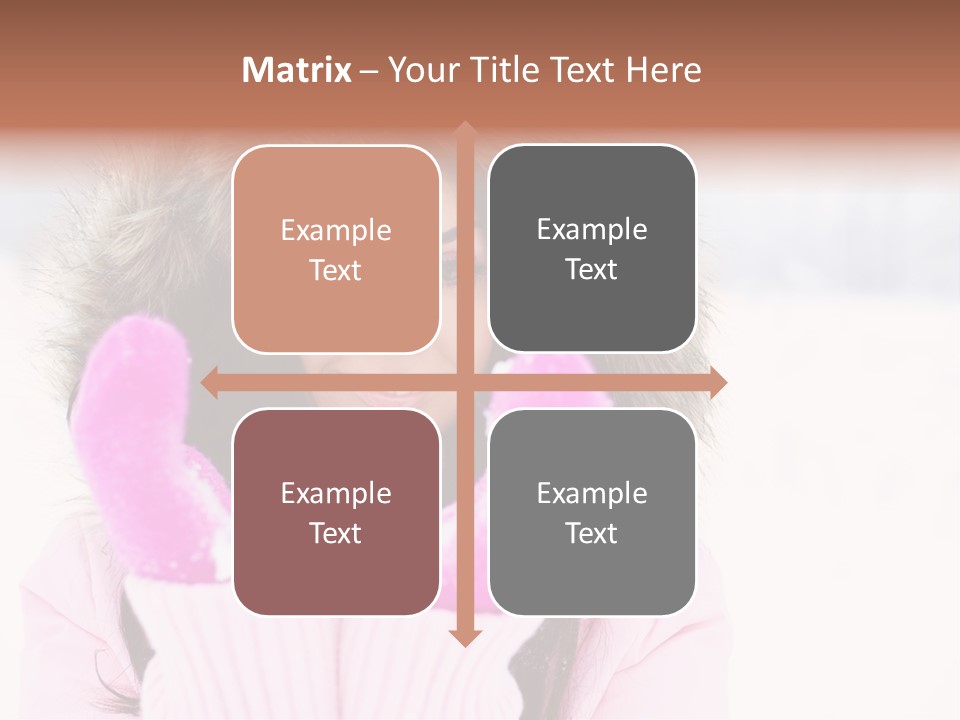 Brunette Outdoor Game PowerPoint Template