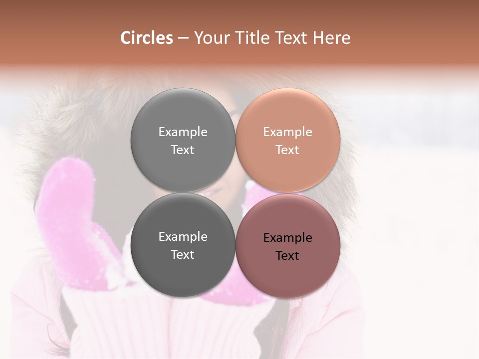 Brunette Outdoor Game PowerPoint Template